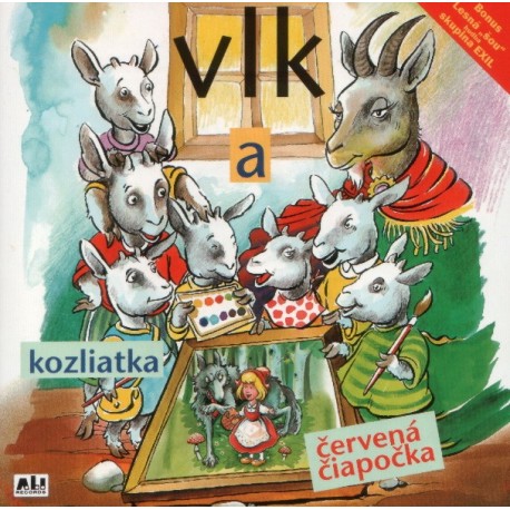 Vlk a kozliatka, Vlk a Červená čiapočka - CD